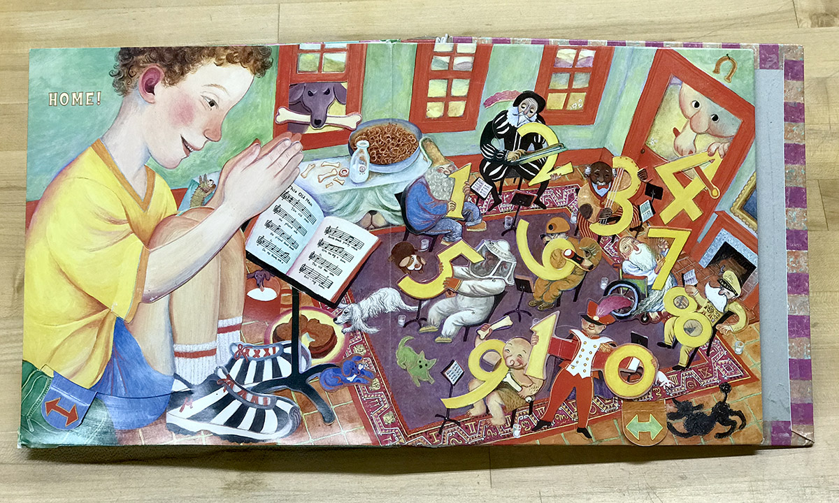 Knick-Knack Paddywhack, A Moving Parts Book, by Paul Zelinsky. knick-knack-pattywhack