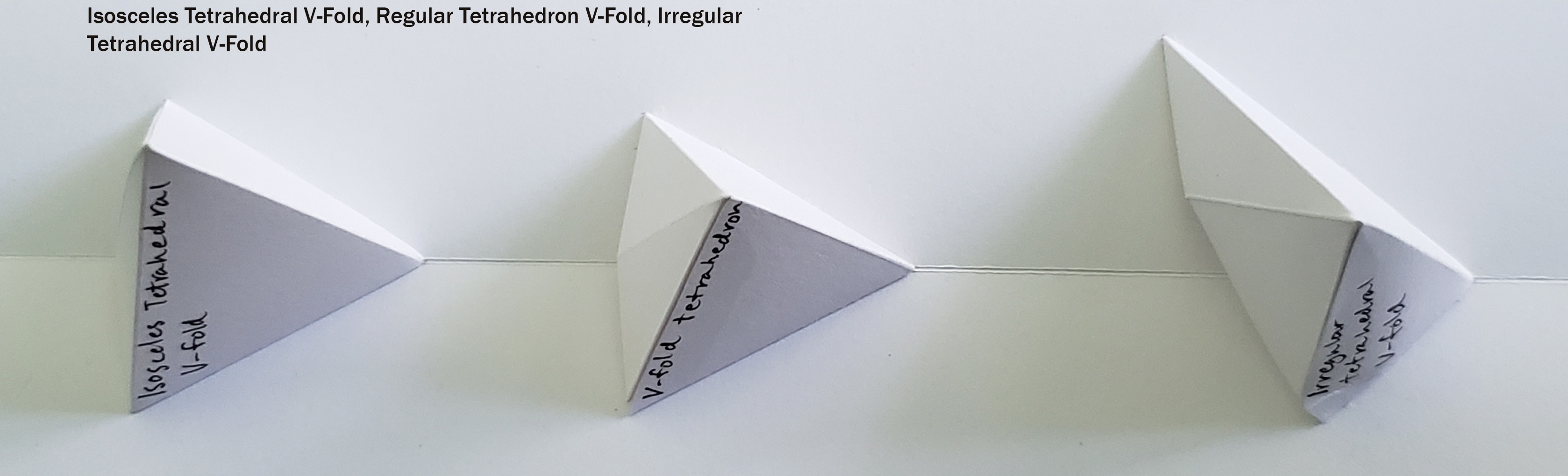Tetrahedrons v-fold-variations-3