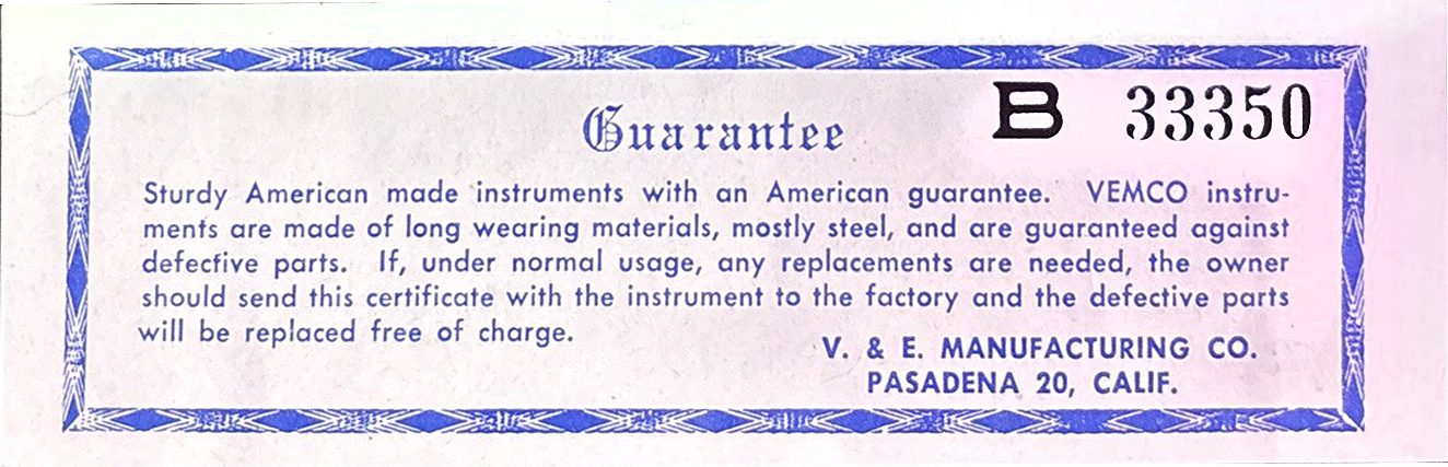 Another version of the Guarantee. guarantee2