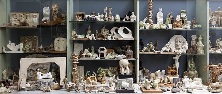 henry-moore-studio-maquettes