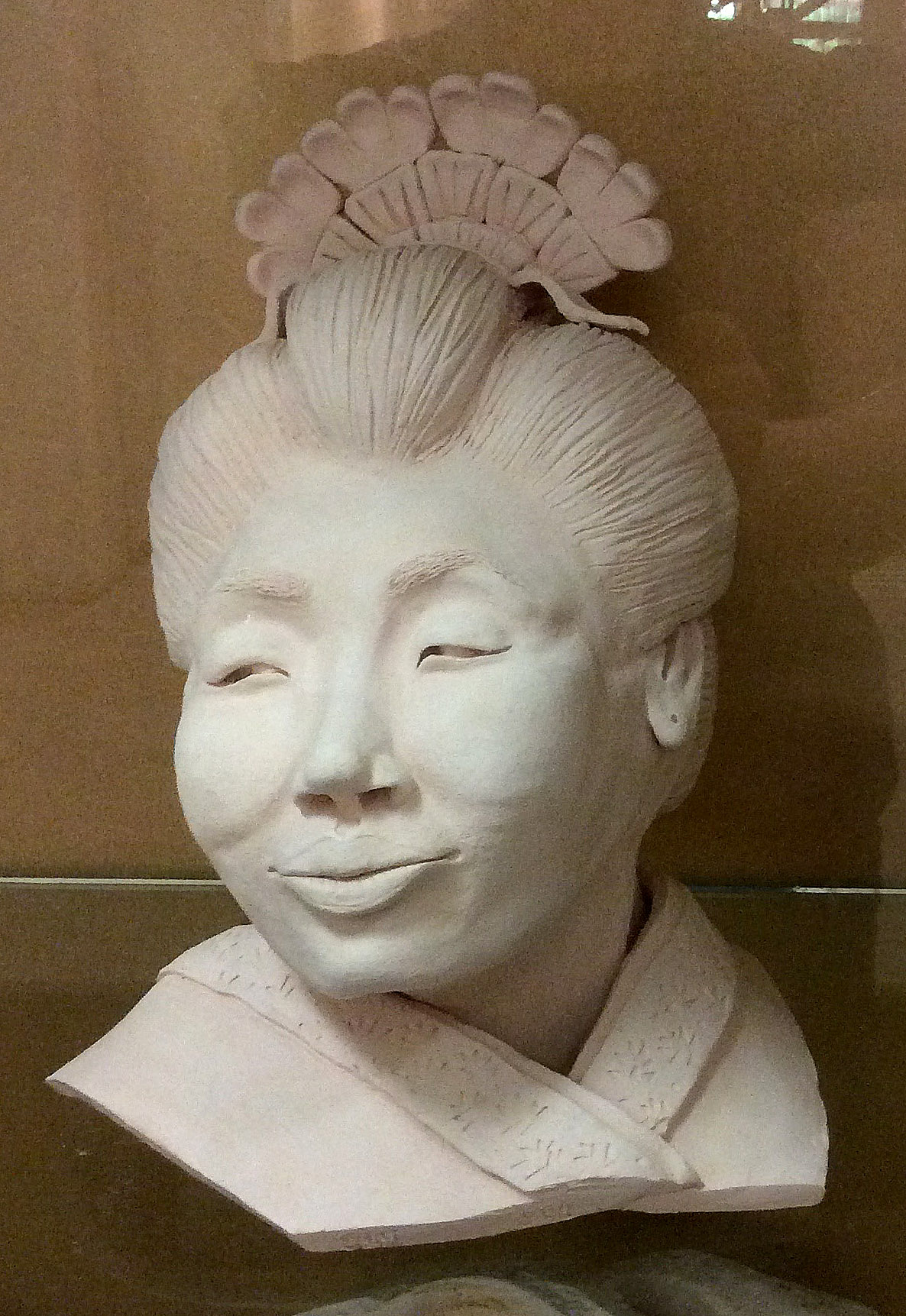 Bust of a student's ancestor. bust-1