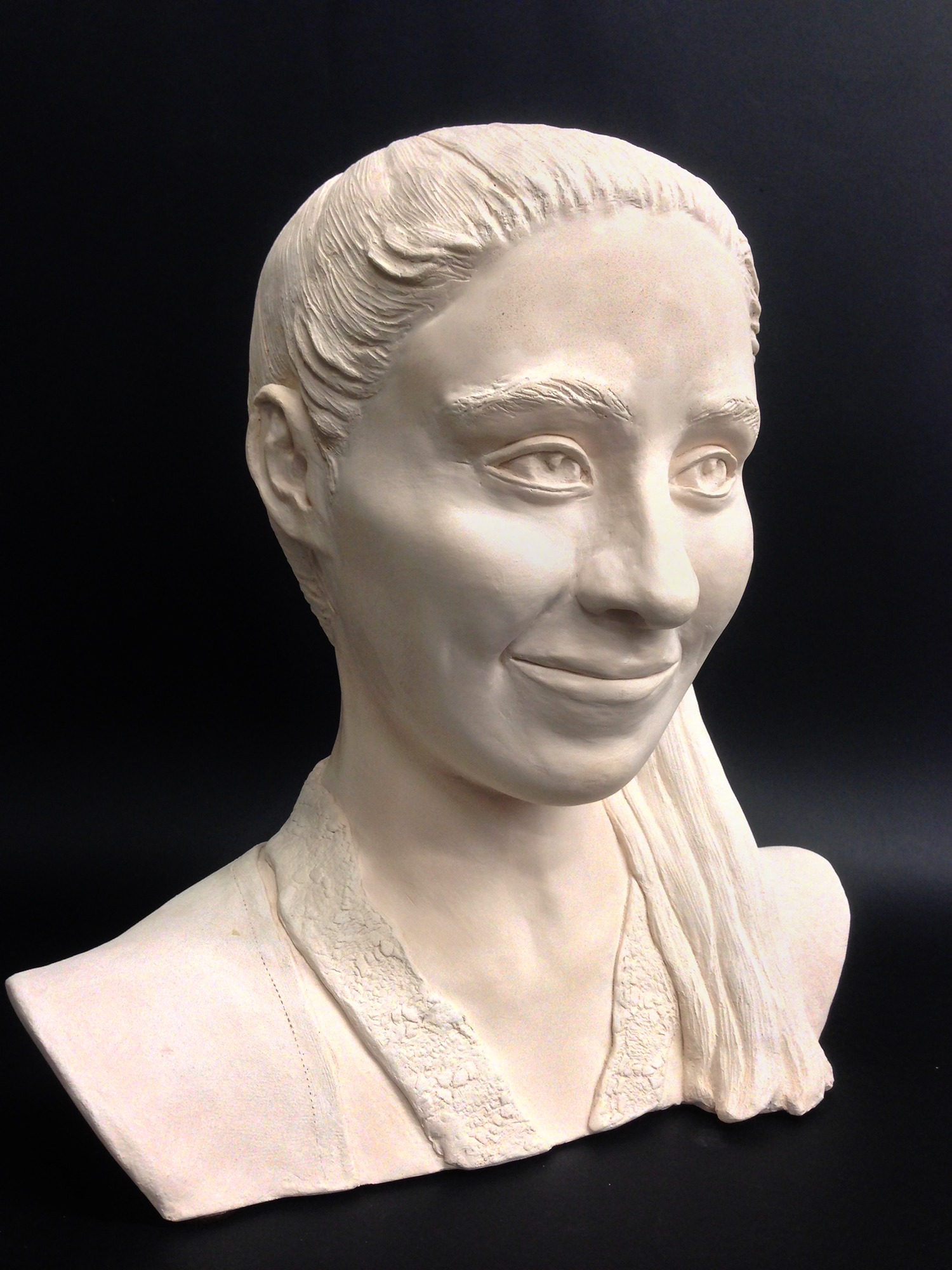 Self-Portrait by Laura Ames, 2013. bust-12
