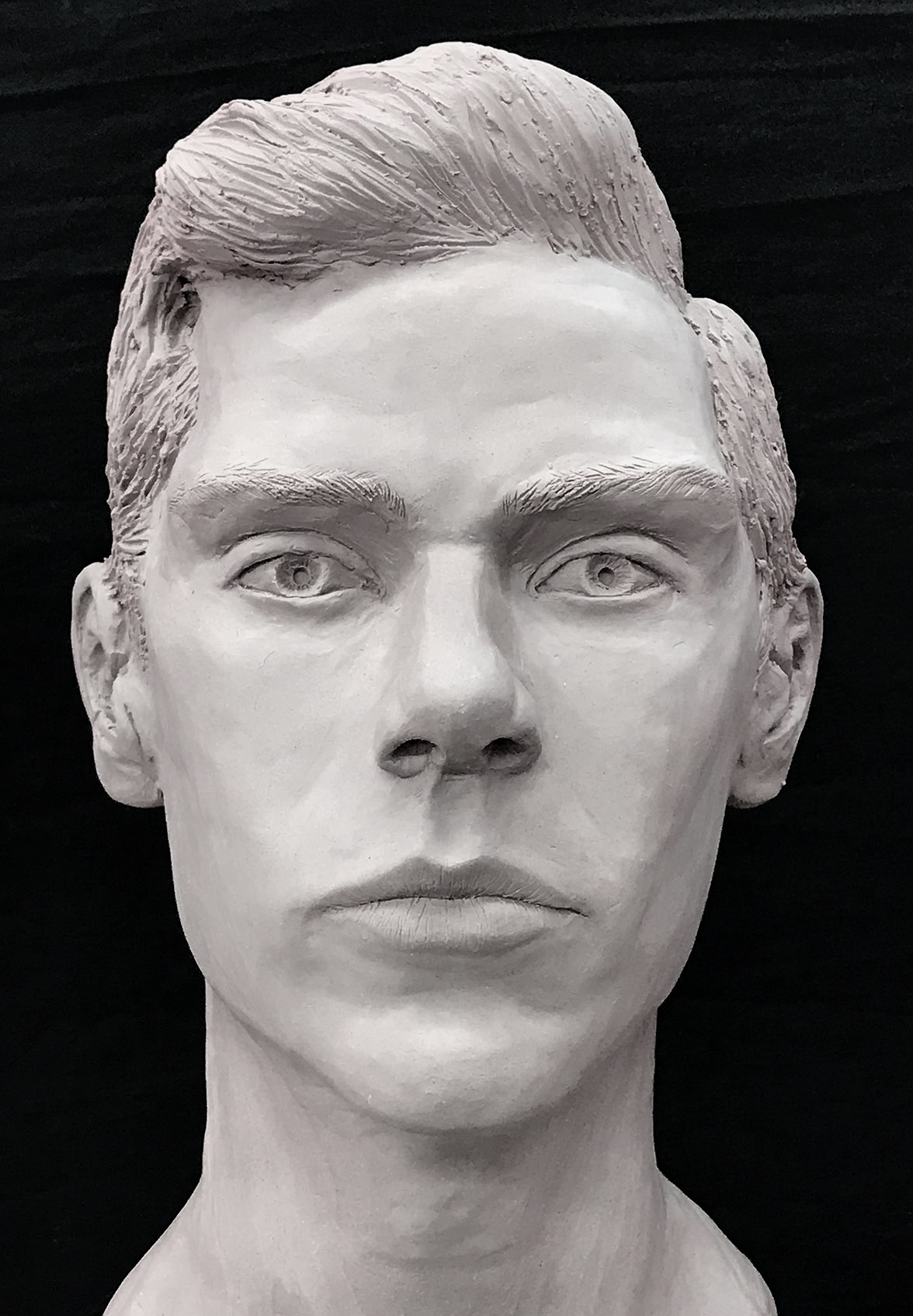 Bust of partner, by Tabitha Otsen, Spring 2022. bust-5